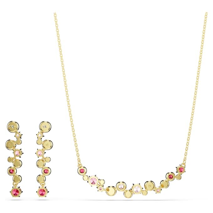 Ensemble Constella, tailles variées, multicolore, plaqué or Ensemble Constella, tailles variées, multicolore, plaqué or