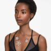 Ensemble de bijoux de corps (4), Étoile, Blanc