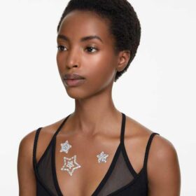 Ensemble de bijoux de corps (4), Étoile, Blanc