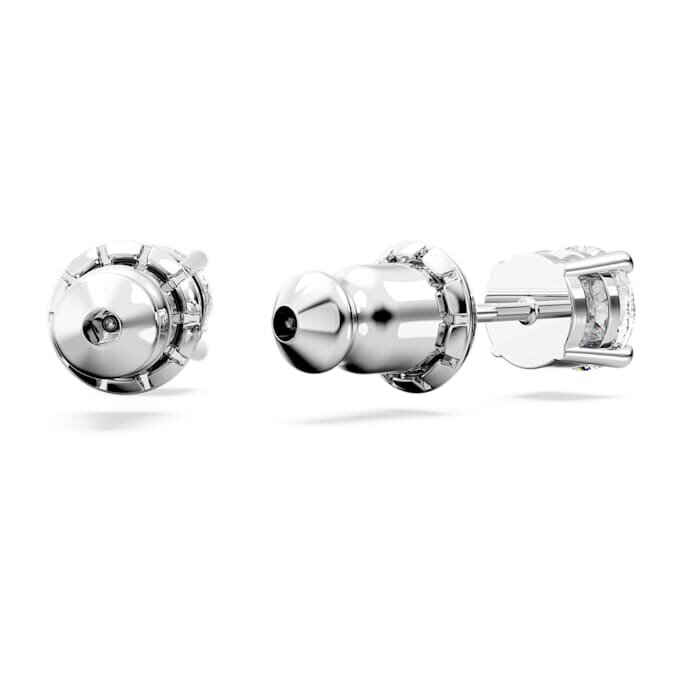 Ensemble Matrix Tennis, taille ronde, blanc, plaqué rhodium Ensemble Matrix Tennis, taille ronde, blanc, plaqué rhodium