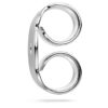 Fermeture de boucle d’oreille Eternity en or blanc 14 carats