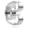 Fermeture de boucle d’oreille Eternity en or blanc 14 carats