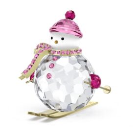 Holiday Cheers Dulcis Bonhomme de neige rose