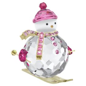 Holiday Cheers Dulcis Bonhomme de neige rose