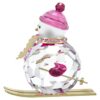 Holiday Cheers Dulcis Bonhomme de neige rose