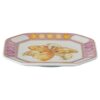 Idyllia Vide Poche en porcelaine, motif imprimé en cristal, fleur, rose