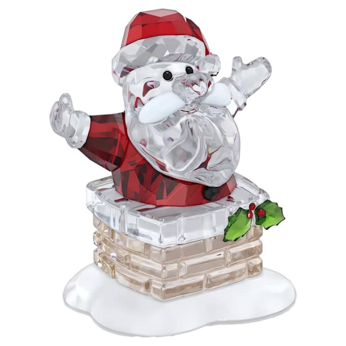 Joies de Noël : le Père Noël et la cheminée Joies de Noël : le Père Noël et la cheminée
