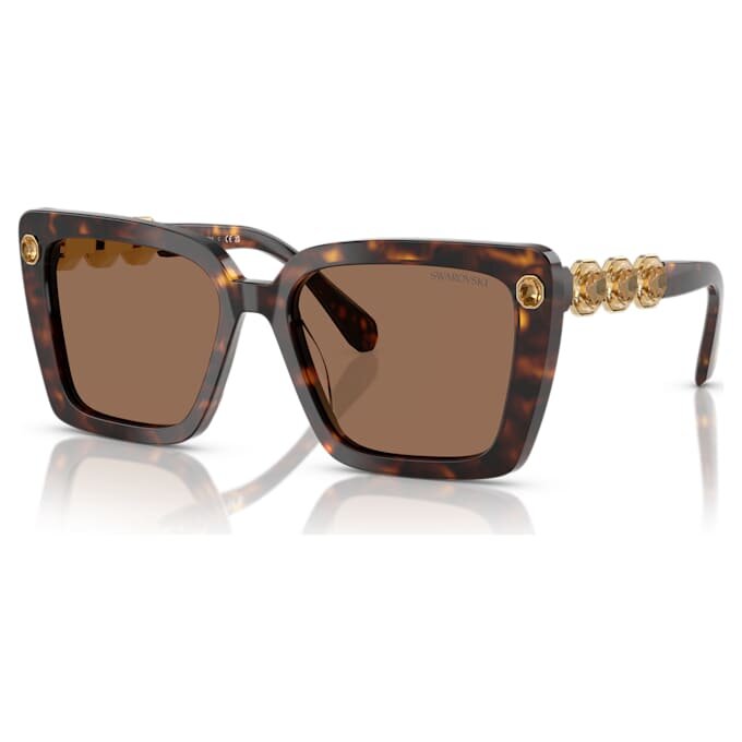 Lunettes de soleil carrées, Sk6032, noires Lunettes de soleil carrées, Sk6032, noires
