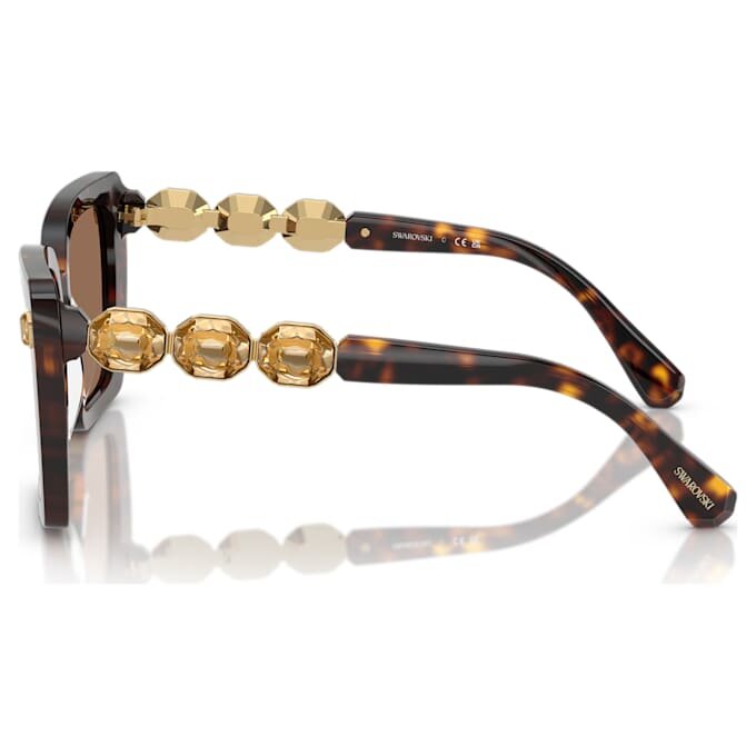 Lunettes de soleil carrées, Sk6032, noires Lunettes de soleil carrées, Sk6032, noires