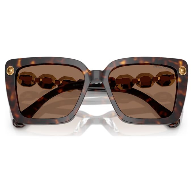Lunettes de soleil carrées, Sk6032, noires Lunettes de soleil carrées, Sk6032, noires