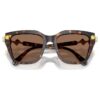 Lunettes de soleil de forme carrée, marron Lunettes de soleil de forme carrée, marron
