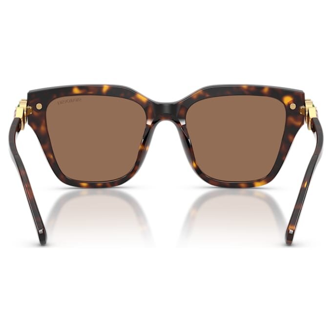 Lunettes de soleil de forme carrée, marron Lunettes de soleil de forme carrée, marron