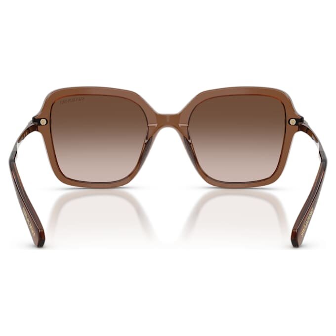 Lunettes de soleil de forme carrée, marron Lunettes de soleil de forme carrée, marron