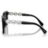 Lunettes de soleil de forme carrée, Sk6032, noires Lunettes de soleil de forme carrée, Sk6032, noires