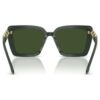 Lunettes de soleil de forme carrée, Sk6032, vertes Lunettes de soleil de forme carrée, Sk6032, vertes
