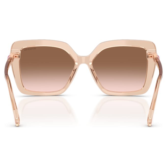 Lunettes de soleil de forme carrée, Sk6049, beige Lunettes de soleil de forme carrée, Sk6049, beige