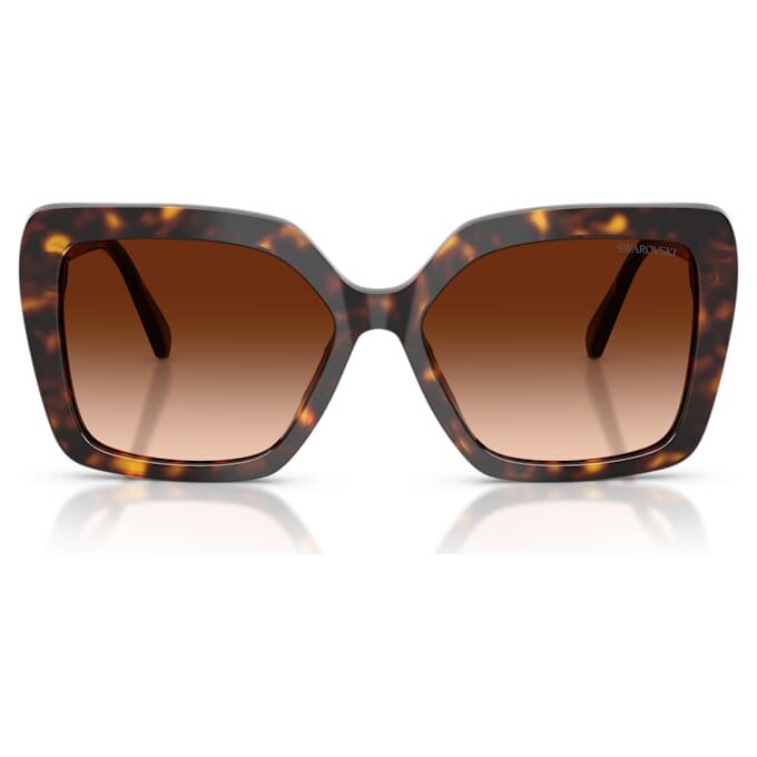 Lunettes de soleil de forme carrée, Sk6049, marron Lunettes de soleil de forme carrée, Sk6049, marron