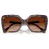 Lunettes de soleil de forme carrée, Sk6049, marron Lunettes de soleil de forme carrée, Sk6049, marron