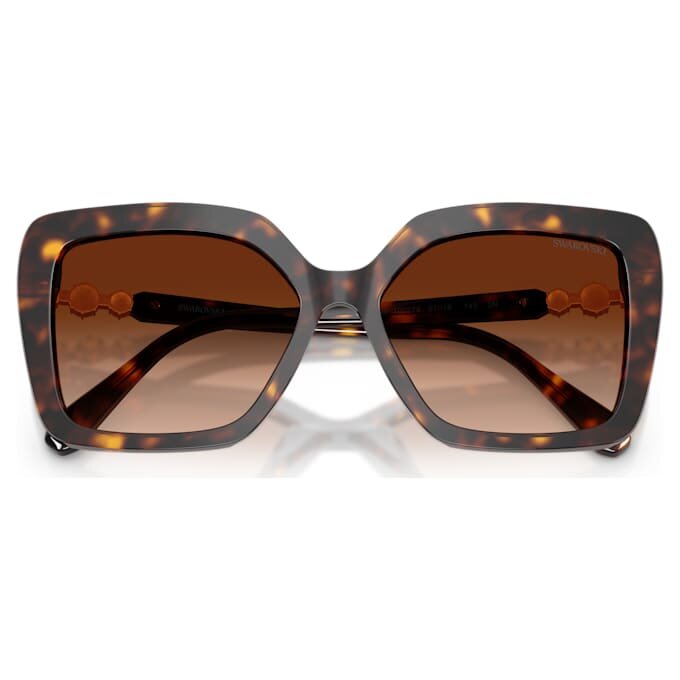 Lunettes de soleil de forme carrée, Sk6049, marron Lunettes de soleil de forme carrée, Sk6049, marron