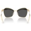 Lunettes de soleil de forme carrée, Sk7040, dorées Lunettes de soleil de forme carrée, Sk7040, dorées