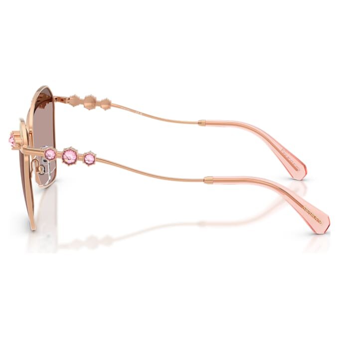 Lunettes de soleil de forme carrée, Sk7040, rose Lunettes de soleil de forme carrée, Sk7040, rose