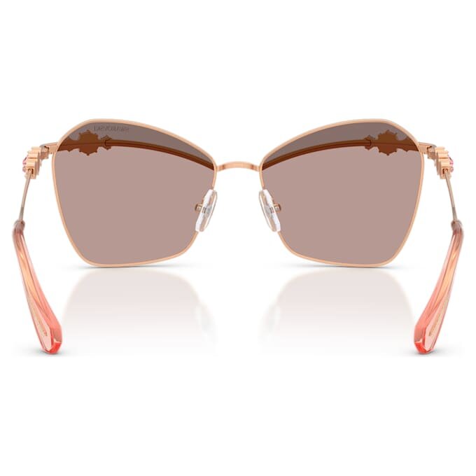 Lunettes de soleil de forme carrée, Sk7040, rose Lunettes de soleil de forme carrée, Sk7040, rose