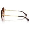 Lunettes de soleil de forme carrée, Sk7043, marron Lunettes de soleil de forme carrée, Sk7043, marron