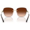 Lunettes de soleil de forme carrée, Sk7043, marron Lunettes de soleil de forme carrée, Sk7043, marron