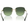 Lunettes de soleil de forme carrée, Sk7043, vertes Lunettes de soleil de forme carrée, Sk7043, vertes