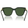 Lunettes de soleil de forme carrée, vertes Lunettes de soleil de forme carrée, vertes