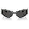 Lunettes de soleil de forme masque, Sk6027, noir Lunettes de soleil de forme masque, Sk6027, noir