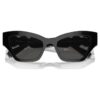 Lunettes de soleil de forme « œil de chat », noires Lunettes de soleil de forme « œil de chat », noires
