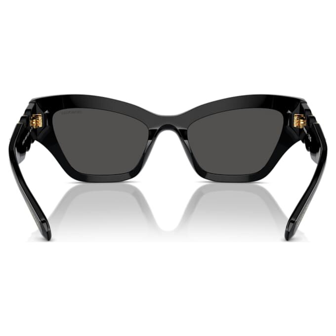 Lunettes de soleil de forme « œil de chat », noires Lunettes de soleil de forme « œil de chat », noires