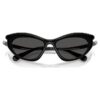 Lunettes de soleil de forme « œil de chat », Sk6038, noires Lunettes de soleil de forme « œil de chat », Sk6038, noires