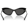 Lunettes de soleil de forme « œil de chat », Sk6038, noires Lunettes de soleil de forme « œil de chat », Sk6038, noires