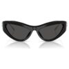 Lunettes de soleil de forme « œil de chat », SK6046, noires Lunettes de soleil de forme « œil de chat », SK6046, noires