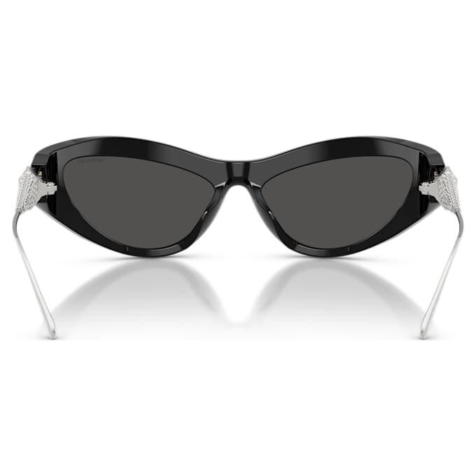 Lunettes de soleil de forme « œil de chat », SK6046, noires Lunettes de soleil de forme « œil de chat », SK6046, noires
