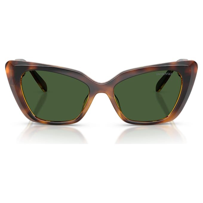 Lunettes de soleil de forme « œil de chat », Sk6047, marron clair Lunettes de soleil de forme « œil de chat », Sk6047, marron clair