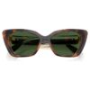 Lunettes de soleil de forme « œil de chat », Sk6047, marron clair Lunettes de soleil de forme « œil de chat », Sk6047, marron clair