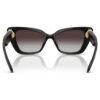 Lunettes de soleil de forme « œil de chat », Sk6047, noires Lunettes de soleil de forme « œil de chat », Sk6047, noires