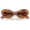 Lunettes de soleil de forme œil-de-chat, Sk6061U, marron Lunettes de soleil de forme œil-de-chat, Sk6061U, marron