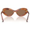 Lunettes de soleil de forme œil-de-chat, Sk6061U, marron Lunettes de soleil de forme œil-de-chat, Sk6061U, marron