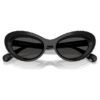 Lunettes de soleil de forme « œil de chat », Sk6061U, noires Lunettes de soleil de forme « œil de chat », Sk6061U, noires