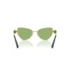 Lunettes de soleil de forme « œil de chat », Sk7003, vertes Lunettes de soleil de forme « œil de chat », Sk7003, vertes