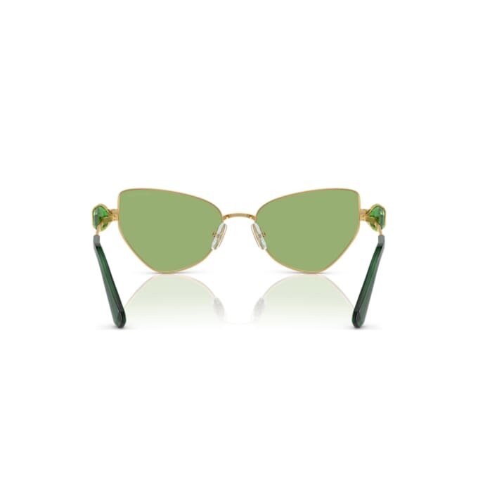 Lunettes de soleil de forme « œil de chat », Sk7003, vertes Lunettes de soleil de forme « œil de chat », Sk7003, vertes