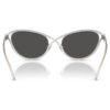 Lunettes de soleil de forme « œil de chat », Sk7025, ton argenté Lunettes de soleil de forme « œil de chat », Sk7025, ton argenté
