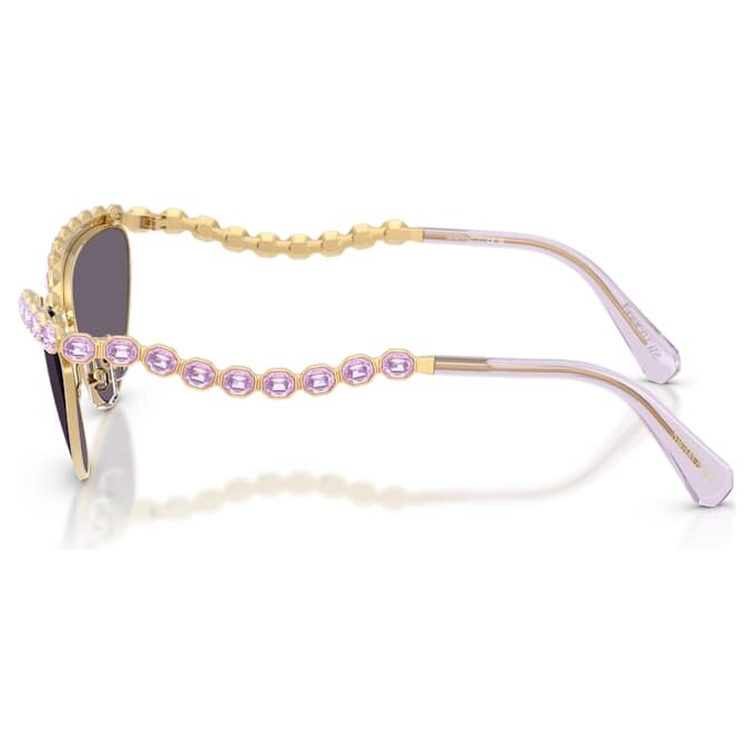 Lunettes de soleil de forme « œil de chat », violettes Lunettes de soleil de forme « œil de chat », violettes