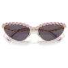 Lunettes de soleil de forme « œil de chat », violettes Lunettes de soleil de forme « œil de chat », violettes