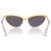 Lunettes de soleil de forme « œil de chat », violettes Lunettes de soleil de forme « œil de chat », violettes
