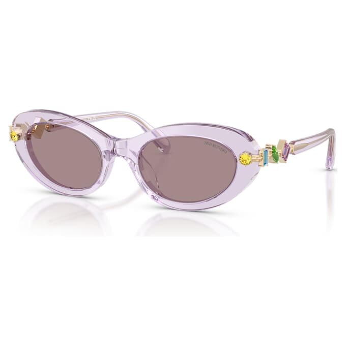 Lunettes de soleil de forme ovale, roses Lunettes de soleil de forme ovale, roses